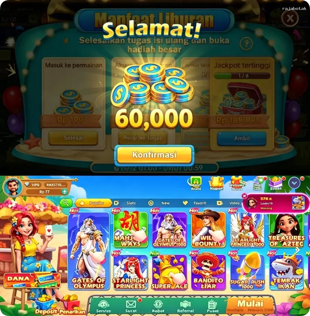 rajabotak Masuk - rajabotak Resmi